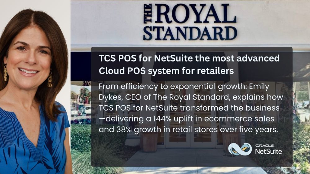 TCS POS for NetSuite the most advanced Cloud POS system for retailers