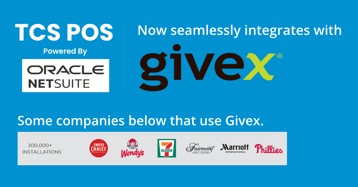 Need a Gift Card or Loyalty Program for TCS POS that major brands use